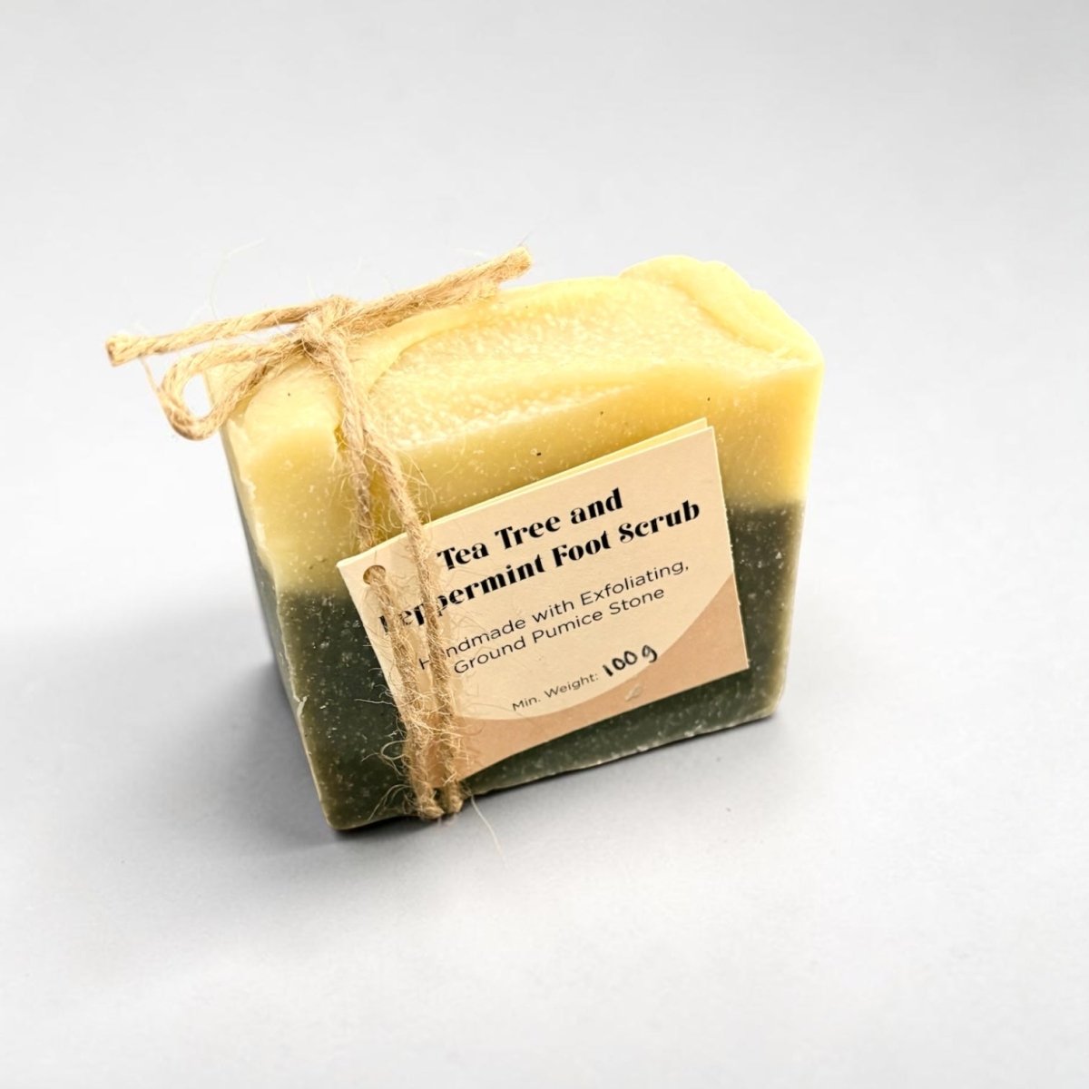 Tea Tree and Peppermint Foot Scrub_Just Makers