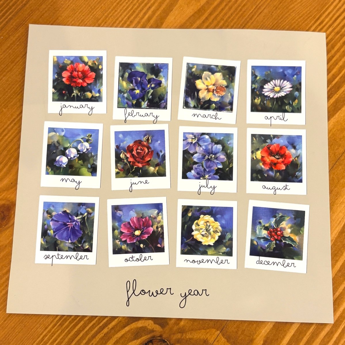 The Flower Year Card Pack - Katherine Whitby_just makers