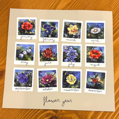 The Flower Year Card Pack - Katherine Whitby_just makers