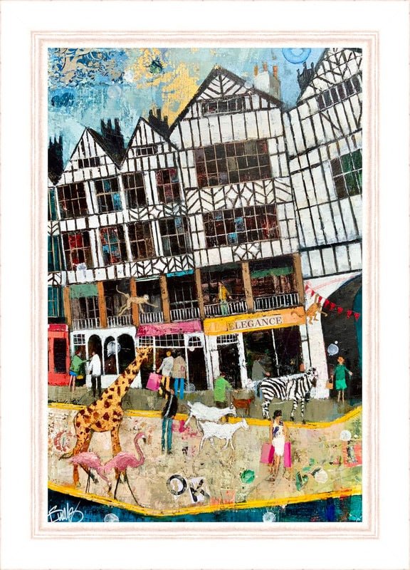 The Great Chester Escape Mounted Print - Richard Burel_Just Makers