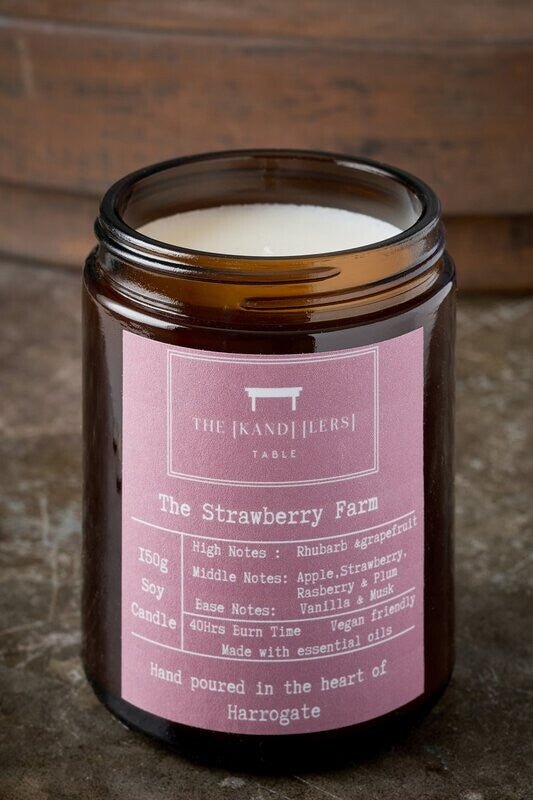 The_Strawberry_Farm_Amber_Glass_Candle_-_Kandlers_Table_Just_Makers