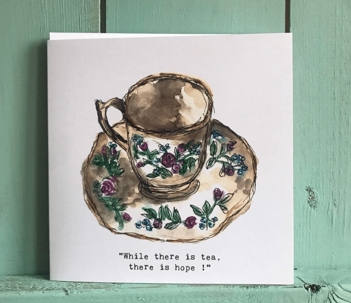 There is Always an Answer Card - The Proverbial Hare_Just Makers
