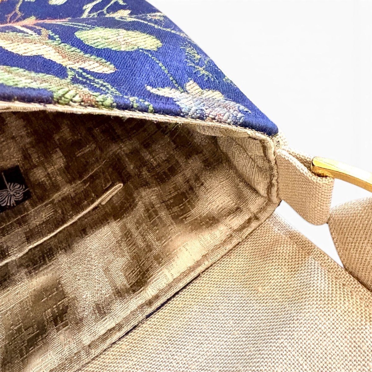 Vintage Cotton Tapestry Handbag - Amanda Scott_Just Makers