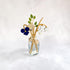 Violet Bouquet in a Mini Bottle - Natty Deco_Just Makers