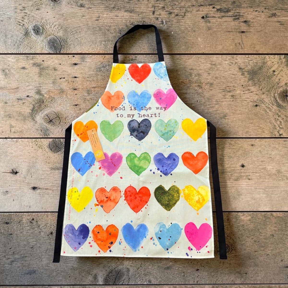 Way To My Heart Apron - The Proverbial Hare_Just Makers