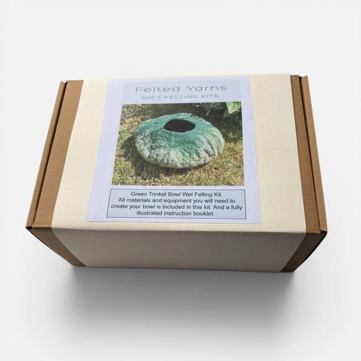 Wet Felting Bowl Kit - Felted Yarns_Just Makers
