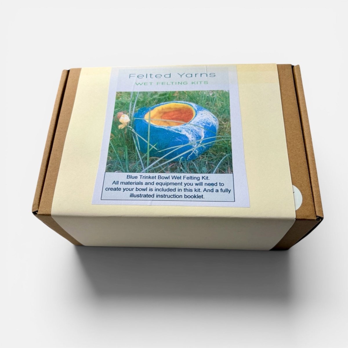 Wet Felting Bowl Kit - Felted Yarns_Just Makers