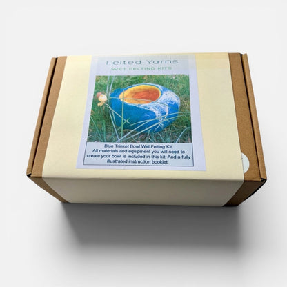 Wet Felting Bowl Kit - Felted Yarns_Just Makers