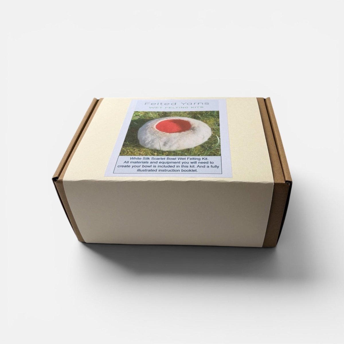 Wet Felting Bowl Kit - Felted Yarns_Just Makers