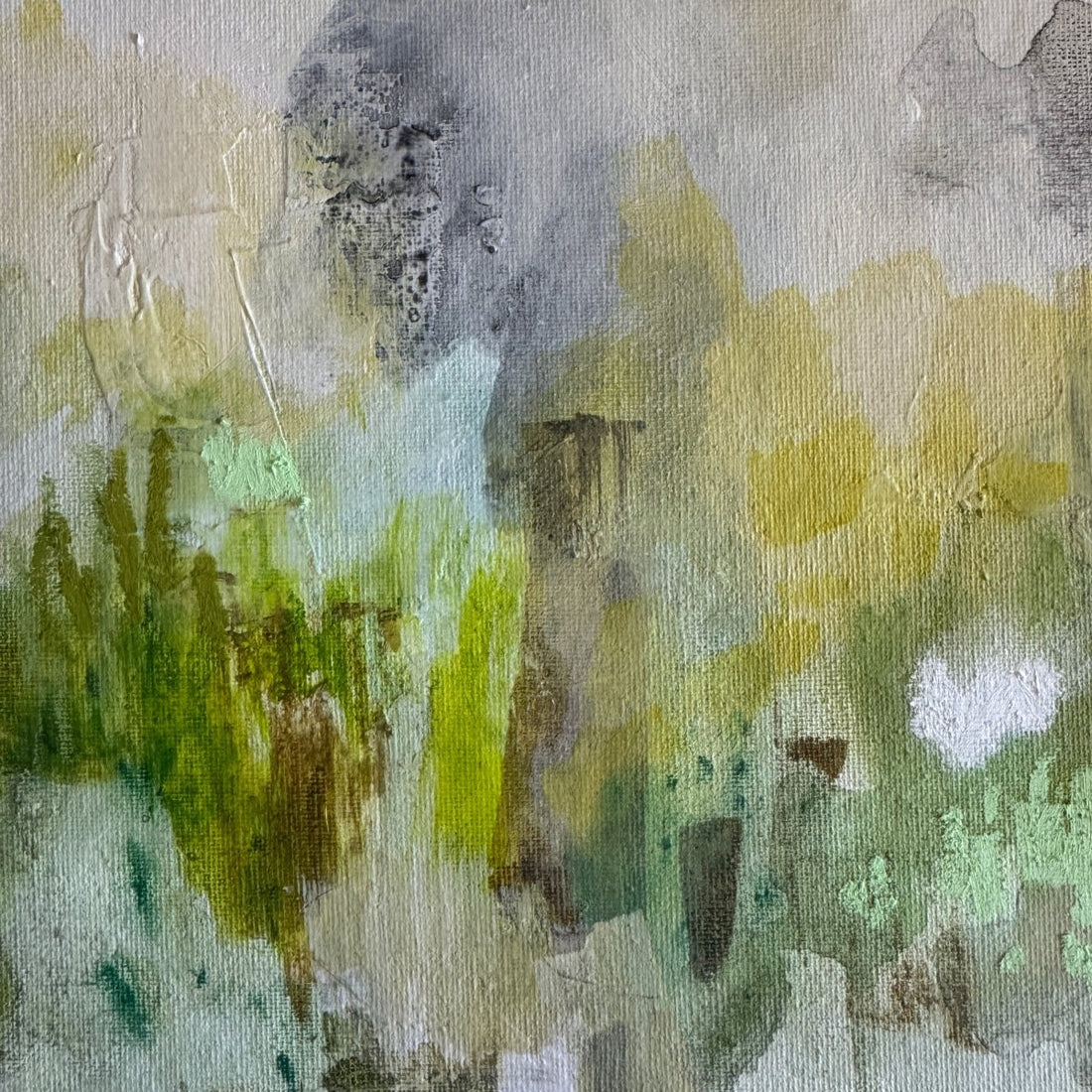 Whispers on the Moor No. 5 Mixed Media Painting - Lisa Metcalfe_Just Makers