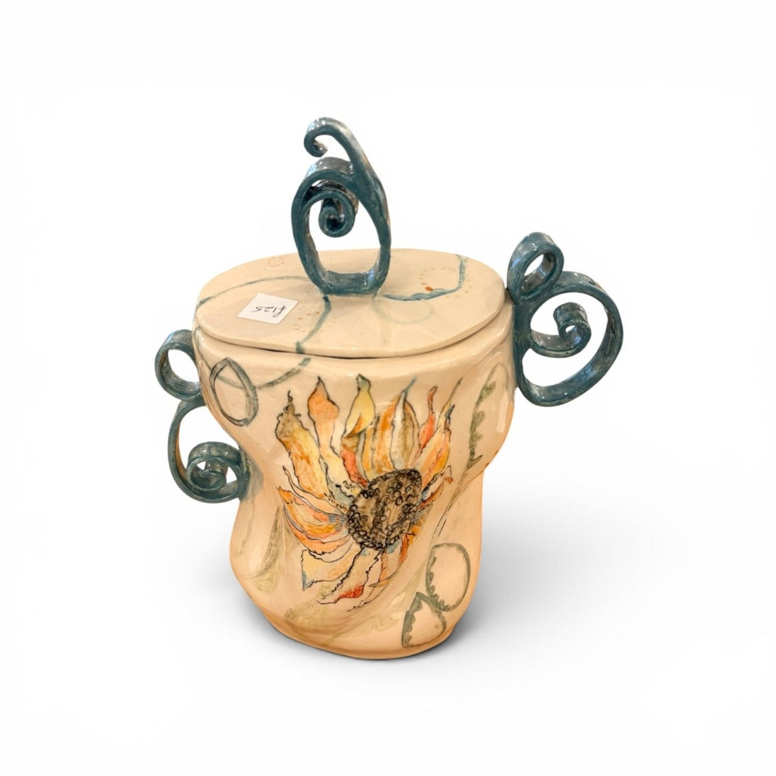 Wildwood Lidded Jar - Kissed Frog Ceramics_Just Makers