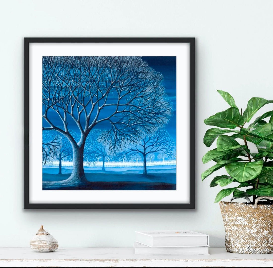 Winter Days Unframed Giclee Print - Sarah Jane Nicholls_Just Makers