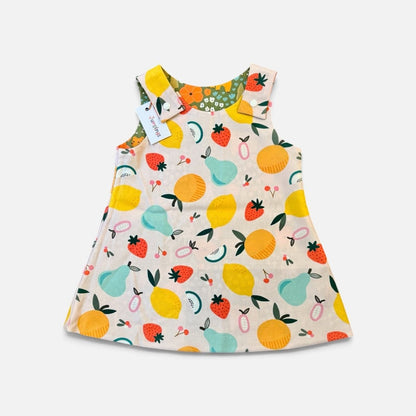 Woodland and Fruit Reversible Dress 2-3 Years - Jumplings Clothes_just makers