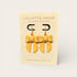 Yellow Bow Dangle Earrings - CH Handmade_Just Makers