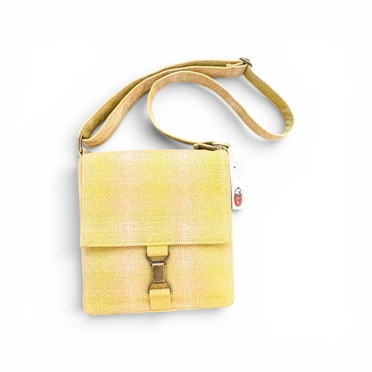 Yellow Wool Handbag - Amanda Scott_Just Makers