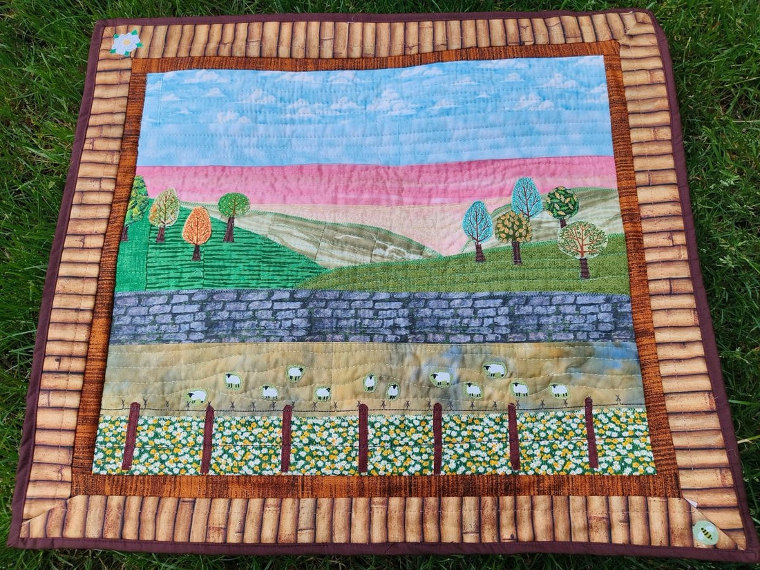 Yorkshire Dales Wall Hanging - Bee-spoke Quilts_JustMakers